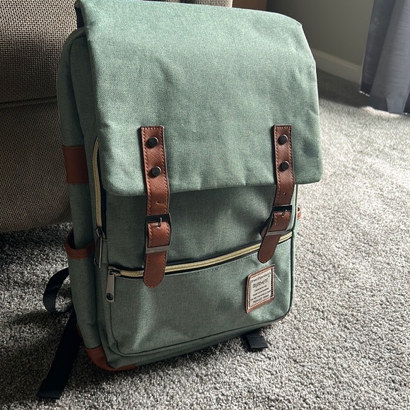 Bags Ugrace Vintage Laptop Backpack With Usb Charging Port Water